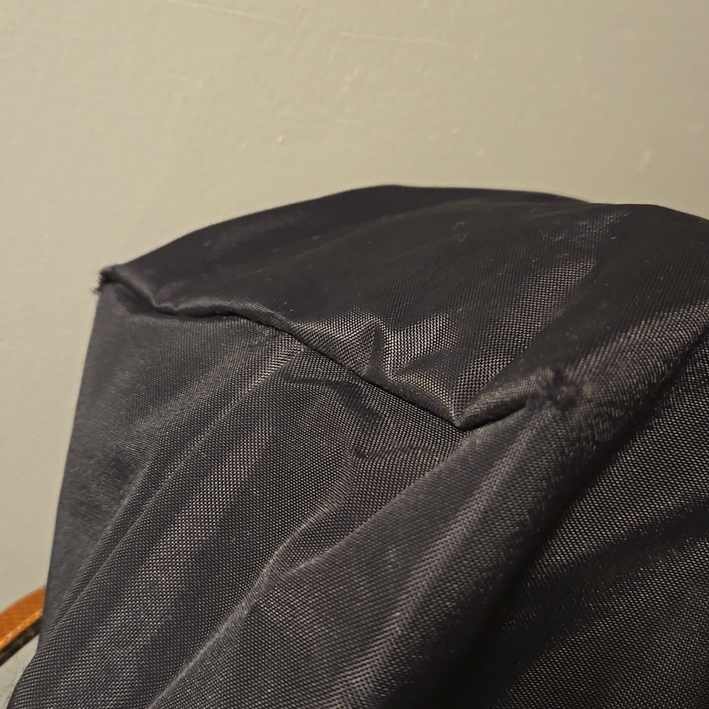 Longchamp Tote Black with Tan Leather Accents - Picture 9 of 9